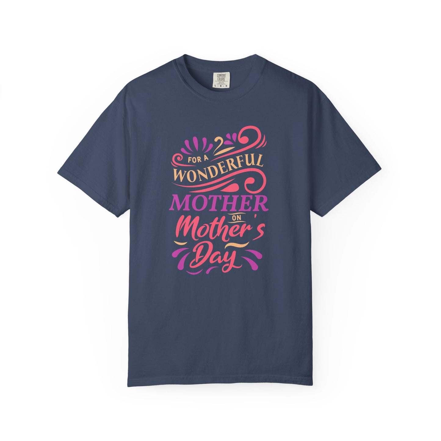 Mom T-shirt Mother's Day Mama Tee Unisex Comfort Colors Garment-Dyed Cotton h18