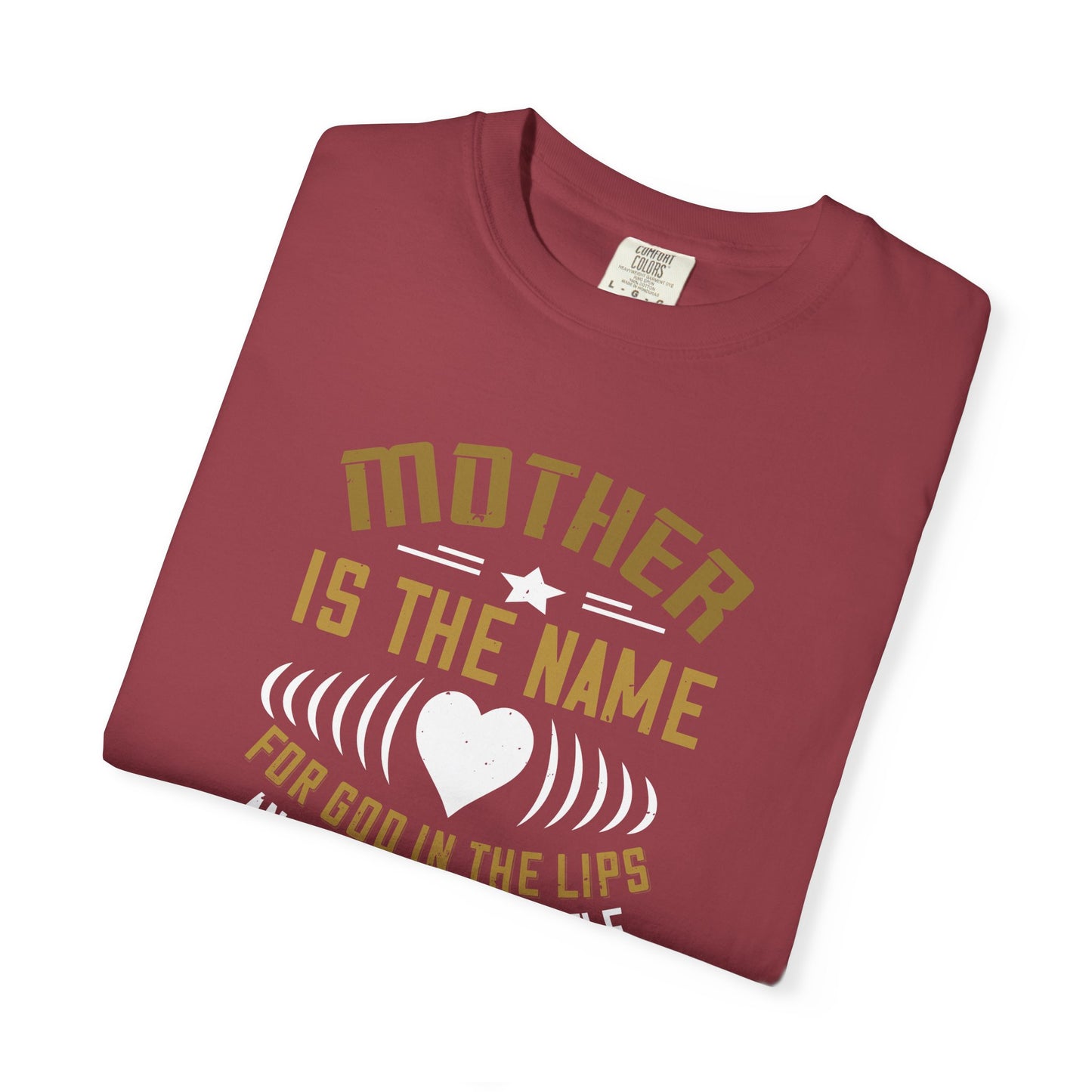 Mom T-shirt Mother Day Mama Tee Unisex Comfort Colors Garment-Dyed Cotton h83