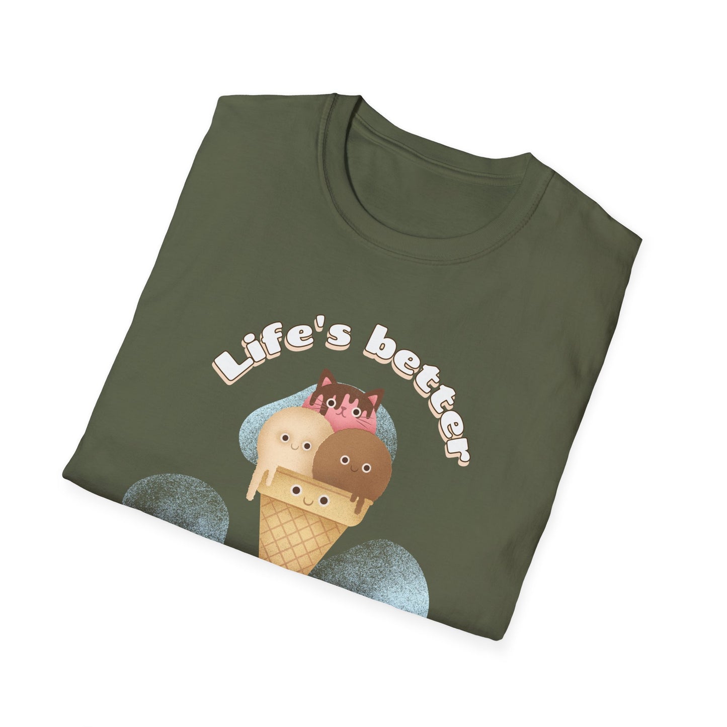 Food Tees, Funny Food T Shirts, Funny T Shirts, Shirt with Food, Junk Food Tees, Shirt with Ice Cream, Ice Cream T-Shirt