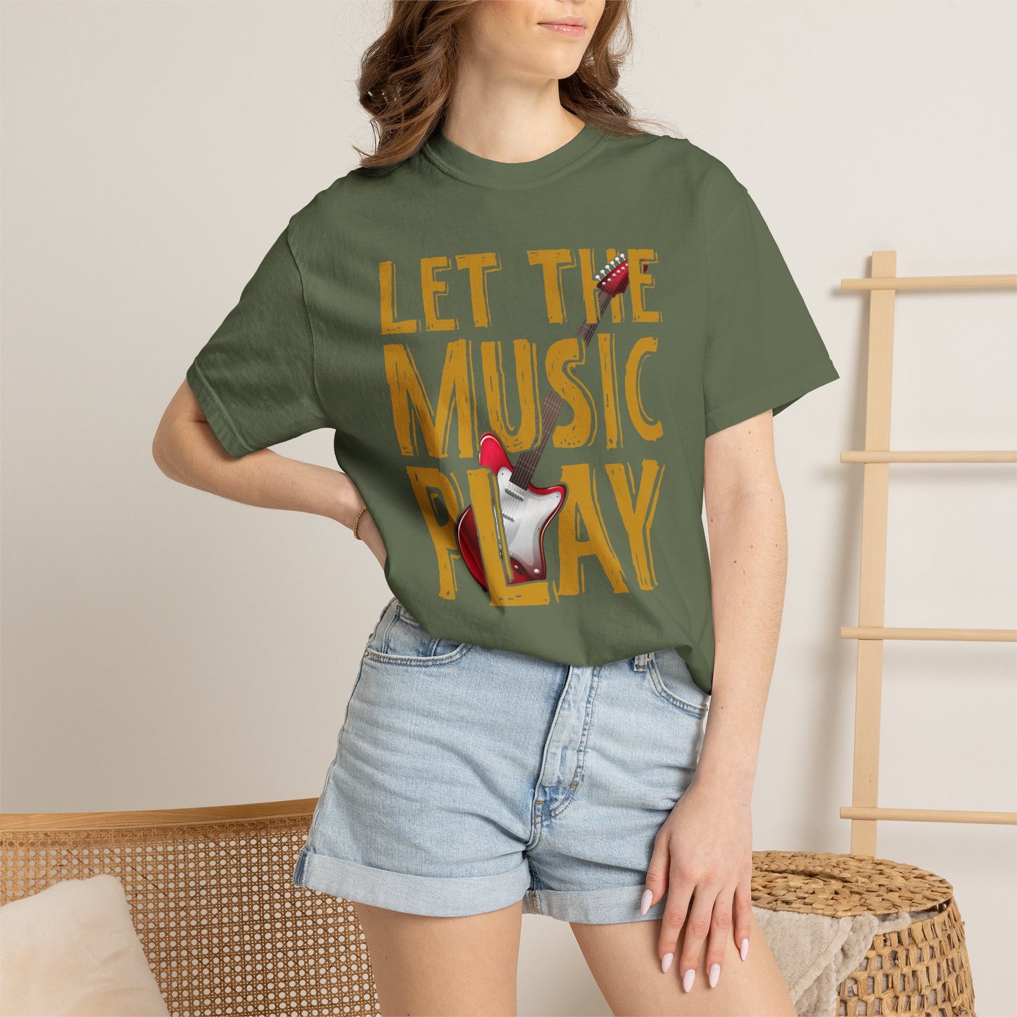 Music Graphic Design Unisex Cotton T-shirt 002