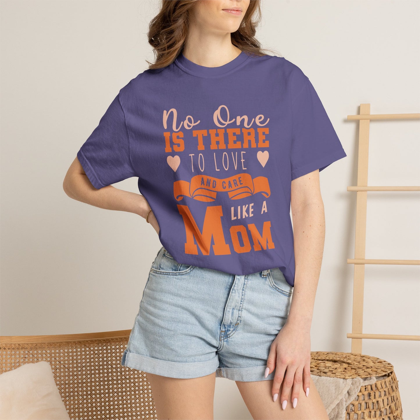 Mom T-shirt Mother Day Mama Tee Unisex Comfort Colors Garment-Dyed Cotton h47
