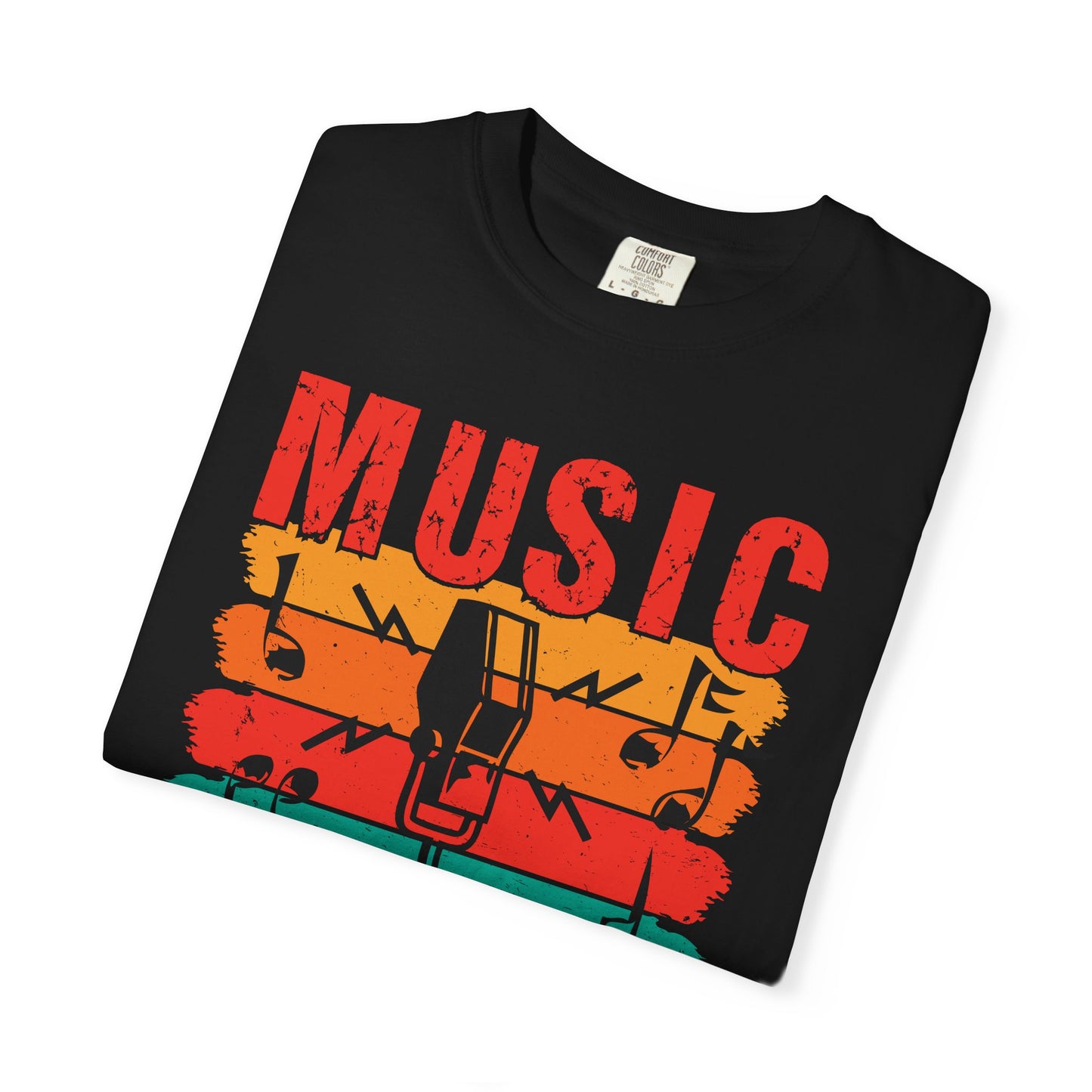 Music Graphic Design Unisex Cotton T-shirt 089