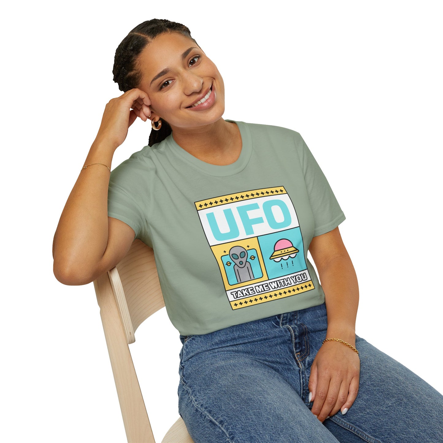 Funny T Shirts, UFO Tees, Funny Aliens Shirt - 27