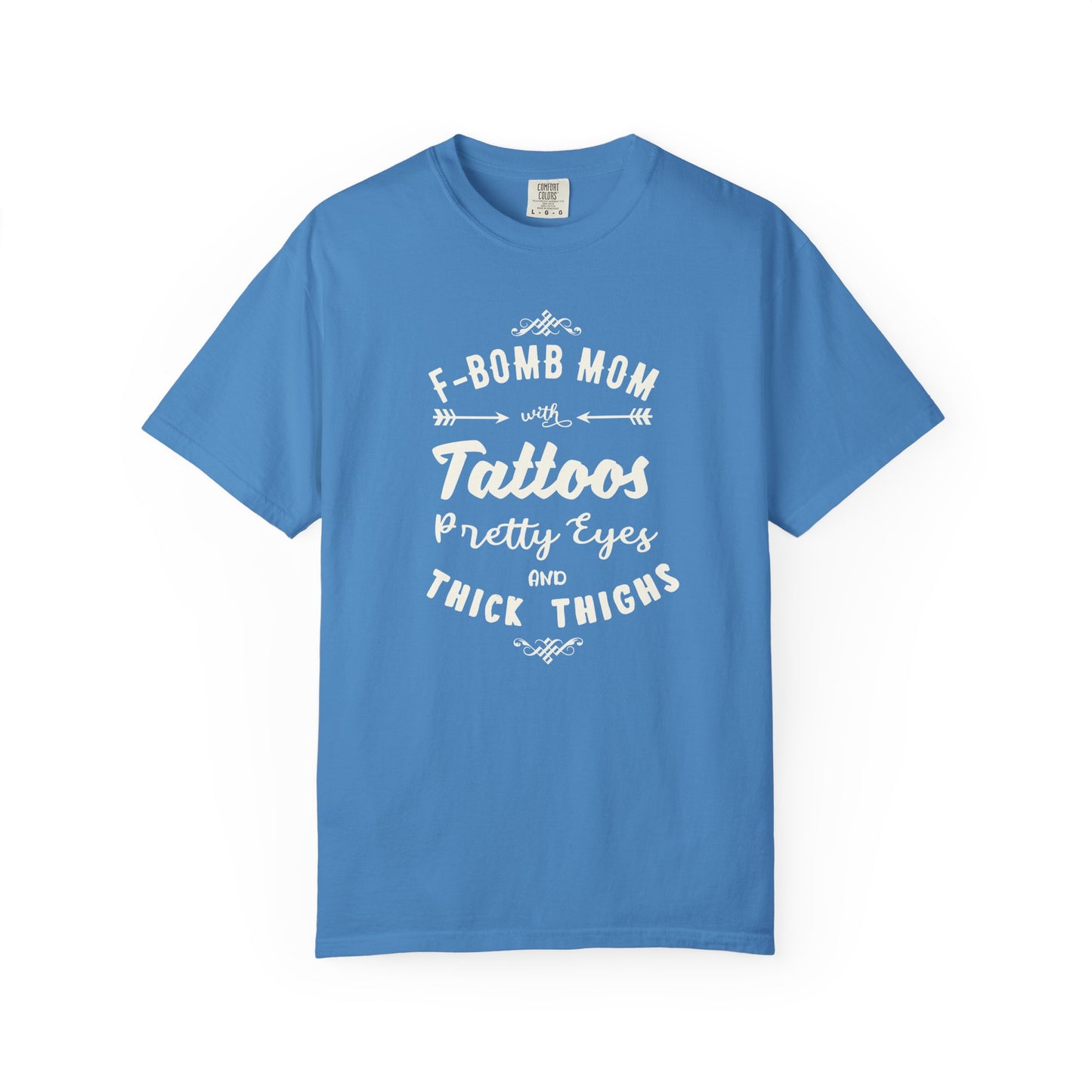 Mom T-shirt Mother's Day Mama Tee Unisex Comfort Colors Garment-Dyed Cotton h37