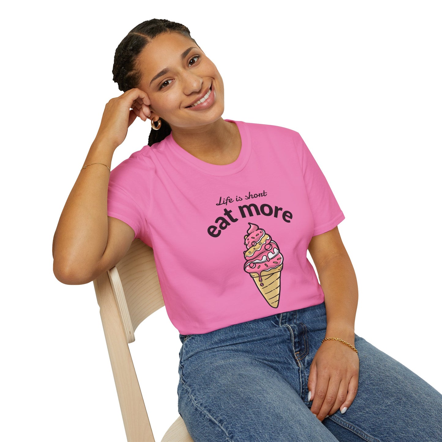 Food Tees, Funny Food T Shirts, Funny T Shirts, Shirt with Food, Junk Food Tees, Shirt with Ice Cream, Ice Cream T-Shirt