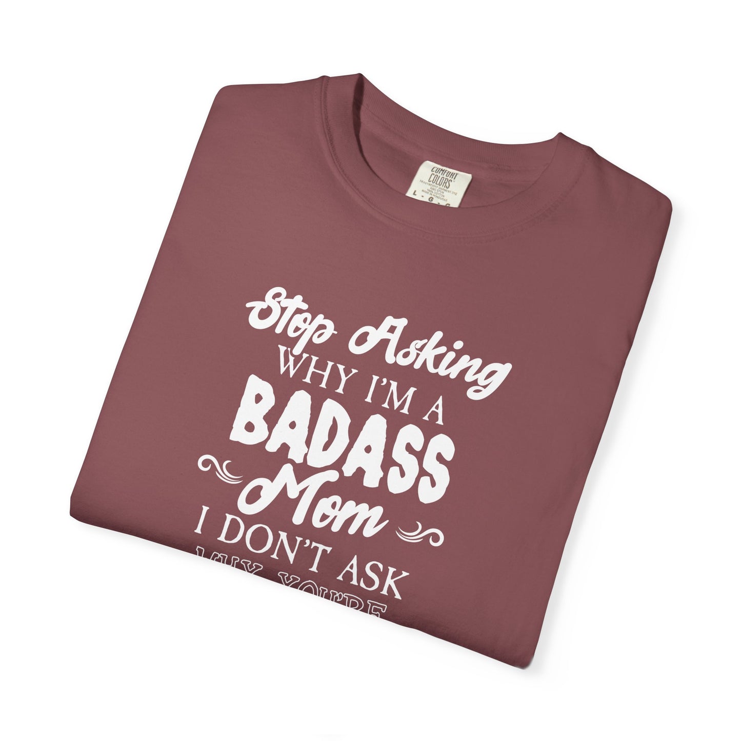 Mom T-shirt Mother's Day Mama Tee Unisex Comfort Colors Garment-Dyed Cotton h39