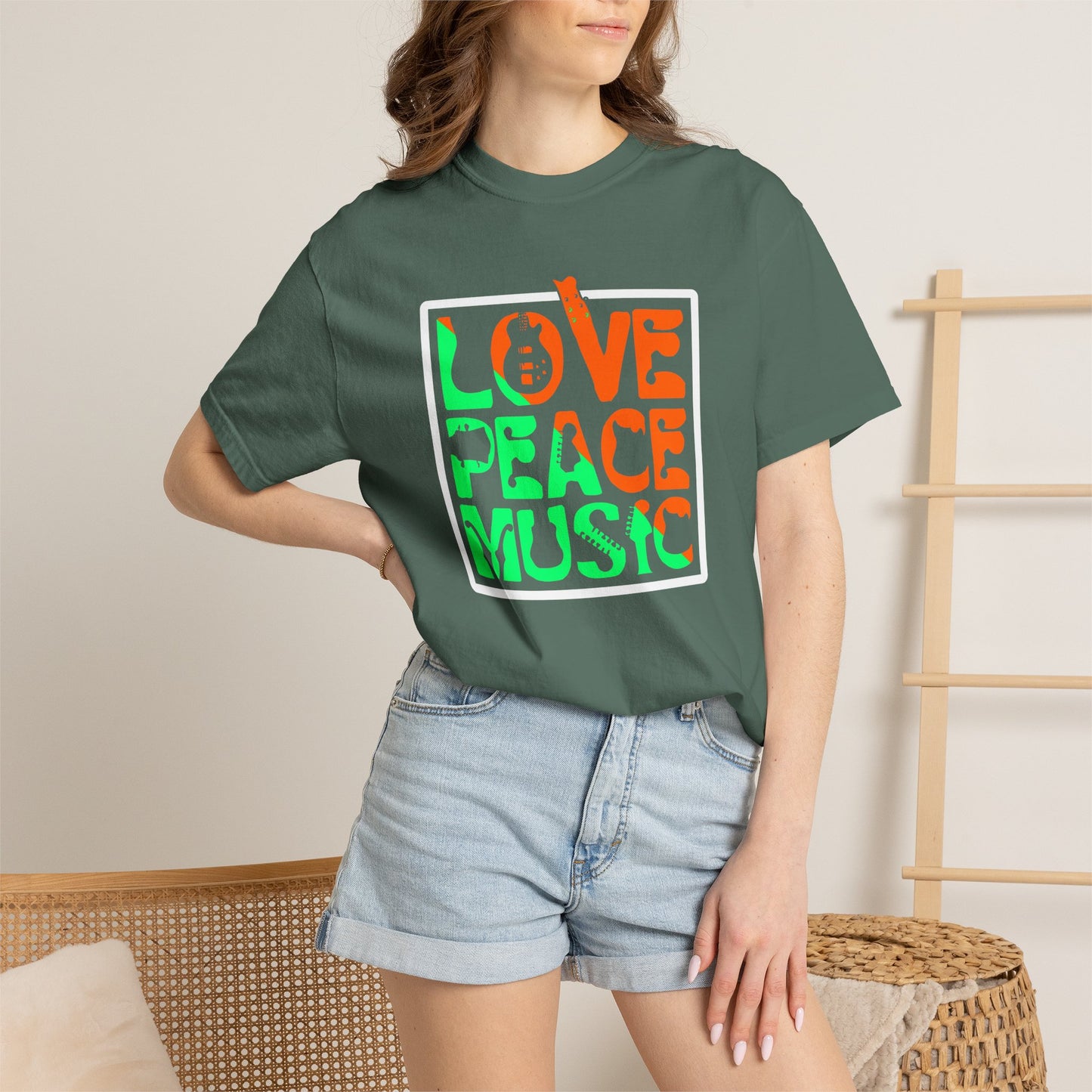 Music Graphic Design Unisex Cotton T-shirt 059
