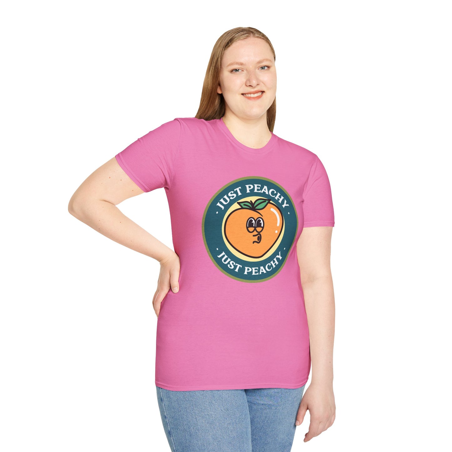 Food Tees, Funny Food T Shirts, Funny T Shirts, Shirt with Fruits, Shirt with Peach
