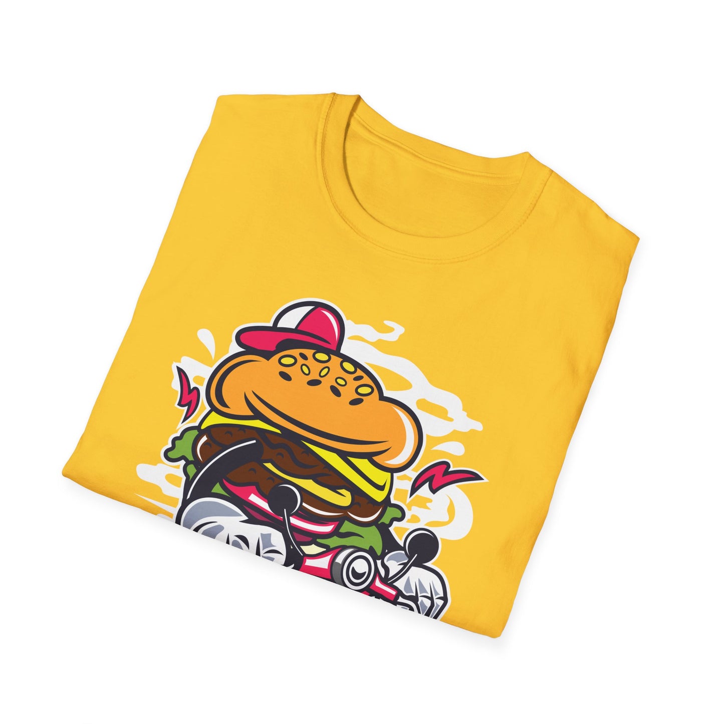 Cartoon T Shirt Animation Tee Funny Unisex Softstyle Gildan 64000 100 Percent Ring Spun Cotton