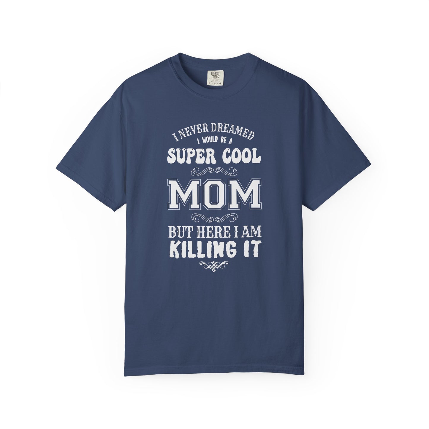Mom T-shirt Mother's Day Mama Tee Unisex Comfort Colors Garment-Dyed Cotton h36