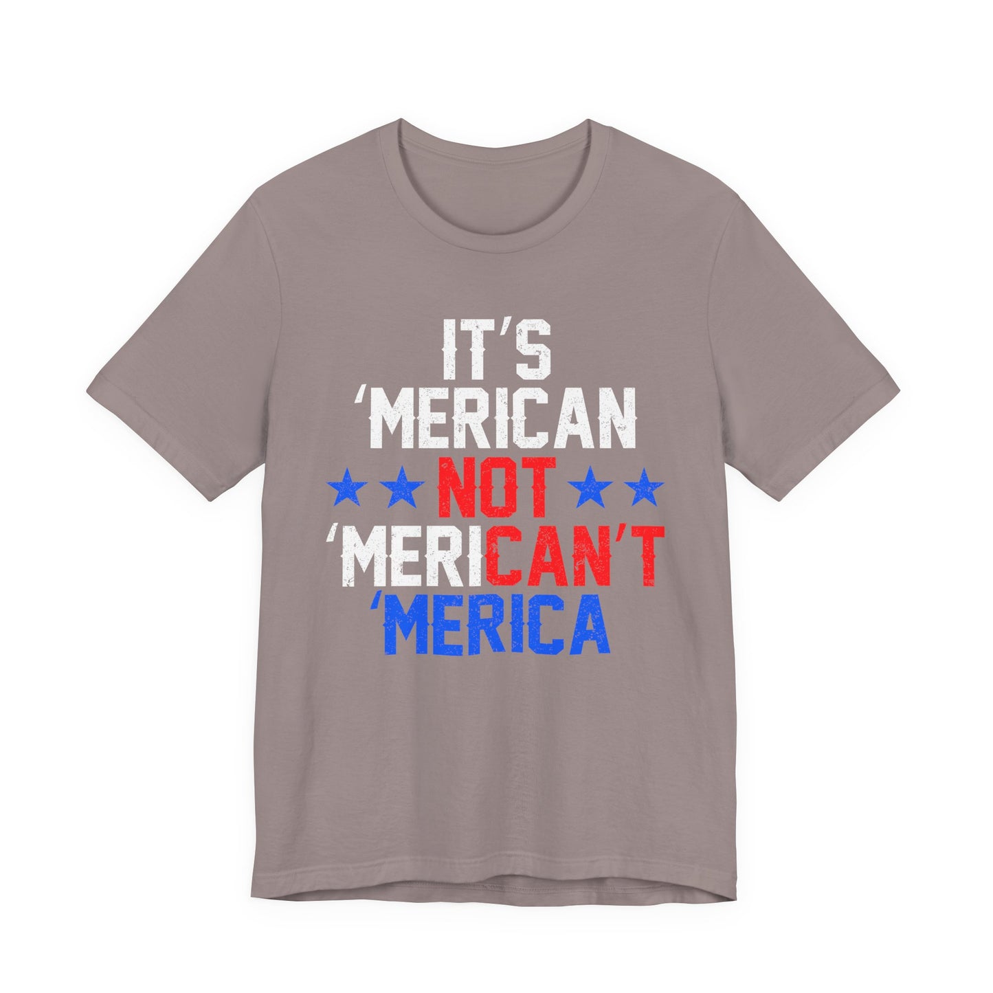 Patriotic USA Stars Graphic Unisex Cotton T-Shirt a5