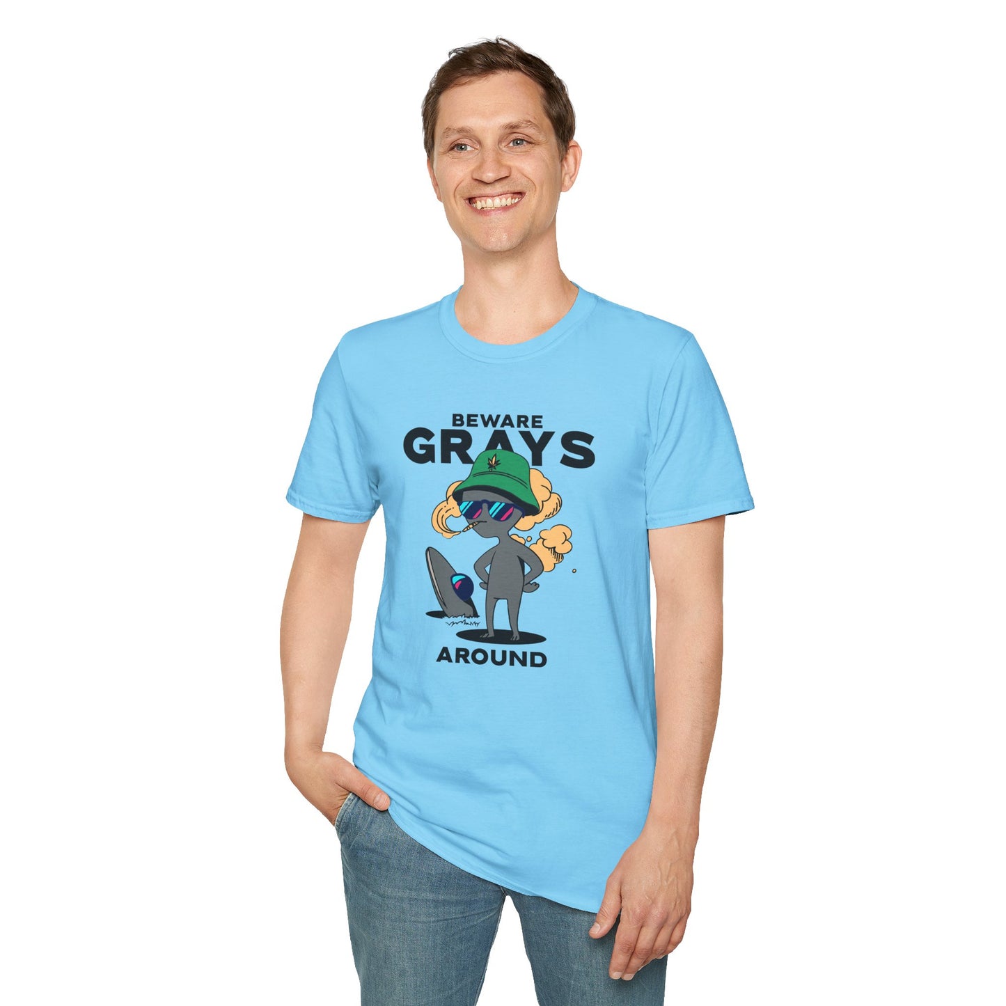 Funny T Shirts, UFO Tees, Funny Aliens Shirt - 18