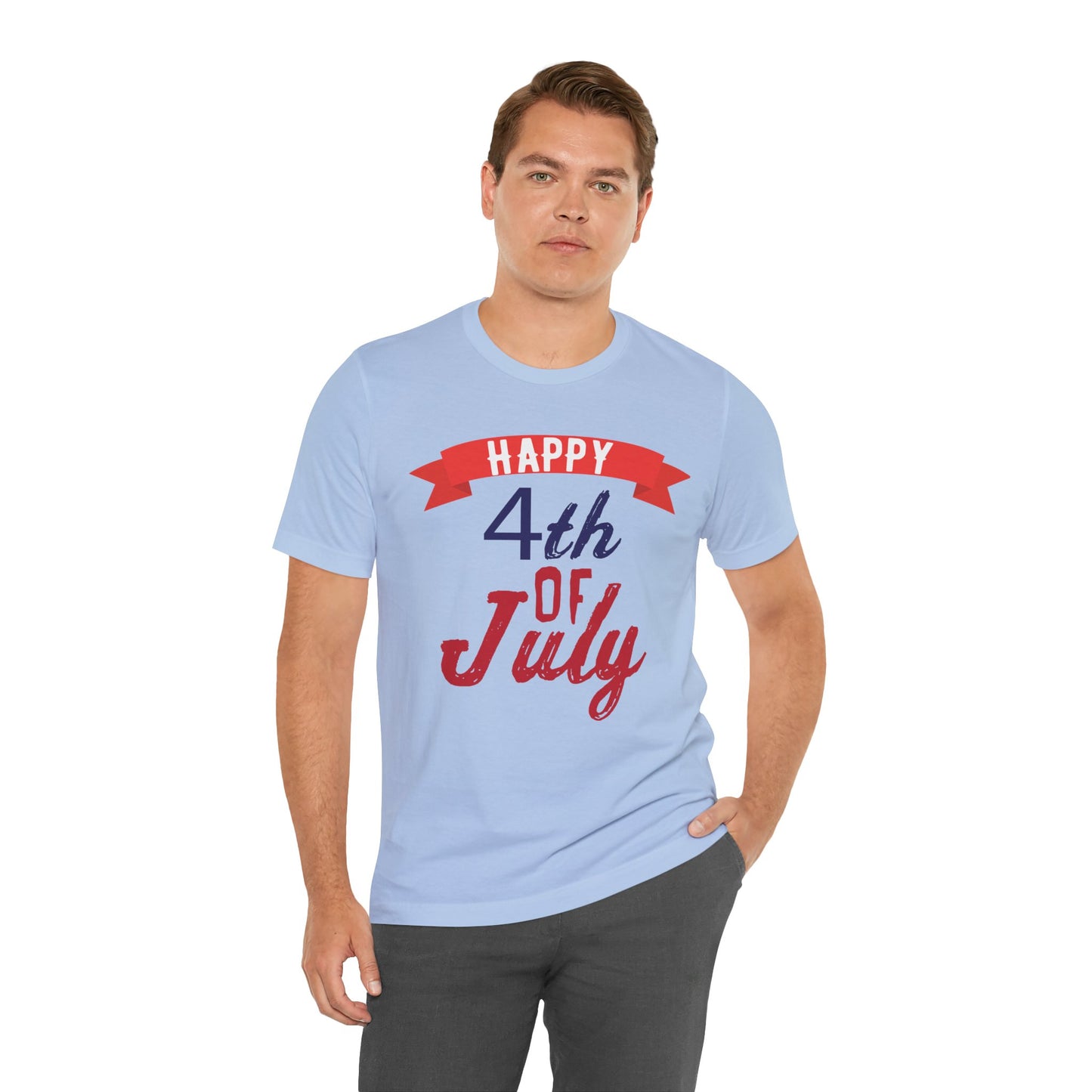 Independence Day Graphic Unisex Cotton T-Shirt 012