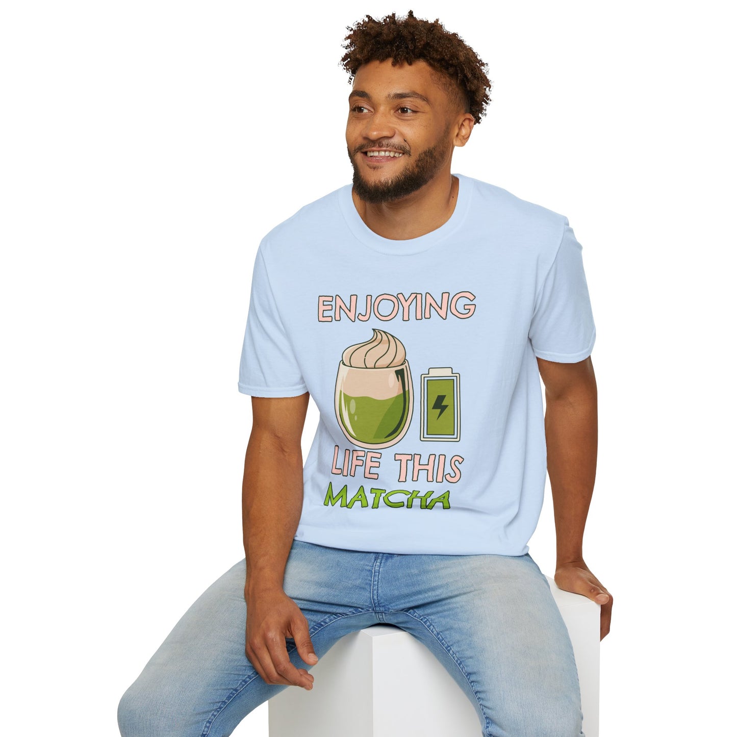 Food Tees, Funny Food T Shirts, Funny T Shirts, Shirt with Drinks, Shirt with Matcha