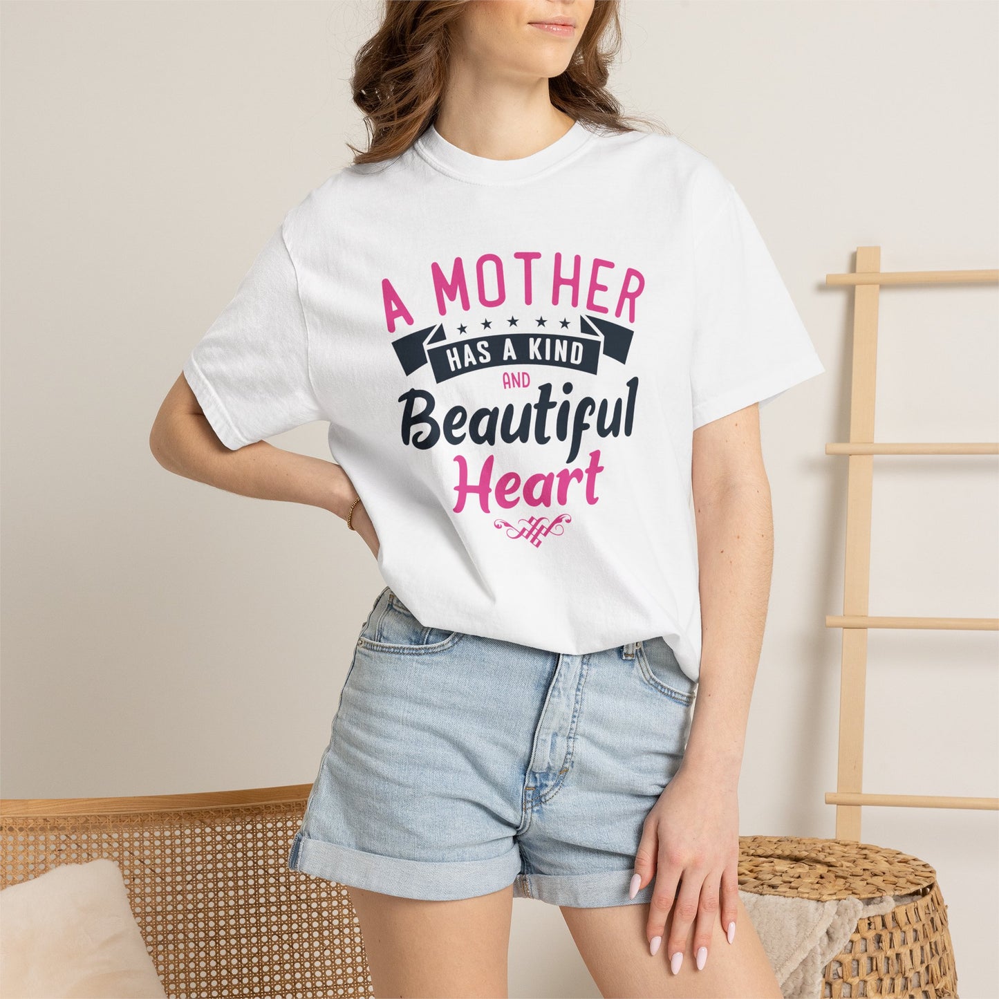 Mom T-shirt Mother Day Mama Tee Unisex Comfort Colors Garment-Dyed Cotton h49