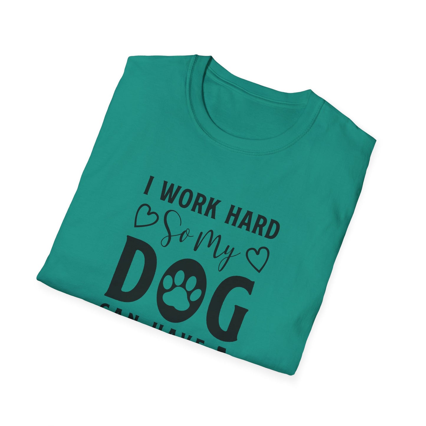 Dog Slogan T Shirts With Funny Words Unisex Tee Shirt Cute Quotes Gildan Softstyle 64000 Cotton
