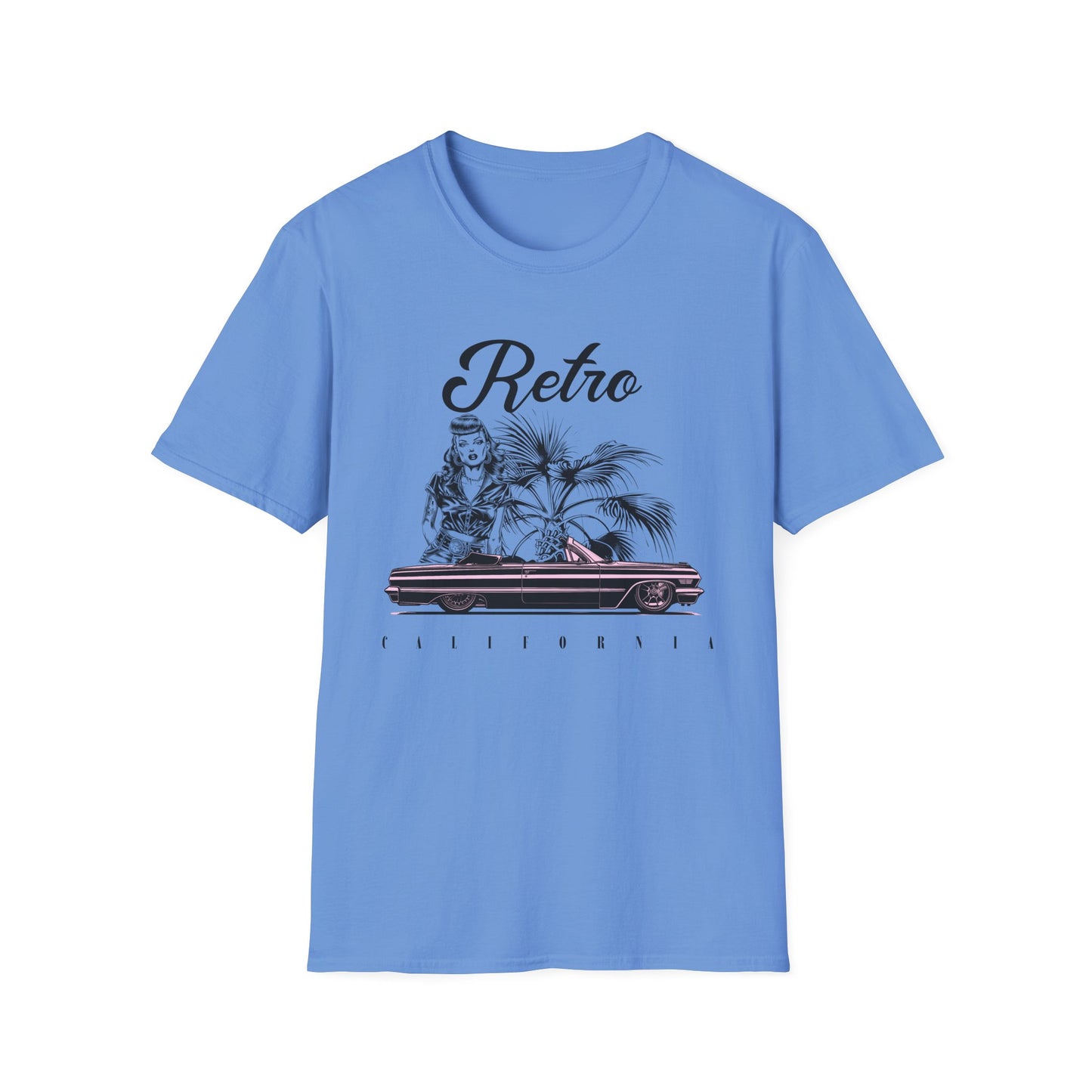 Retro T Shirt, Retro Design Shirt, Retro Art Tee Shirt, T-shirt with Retro Style