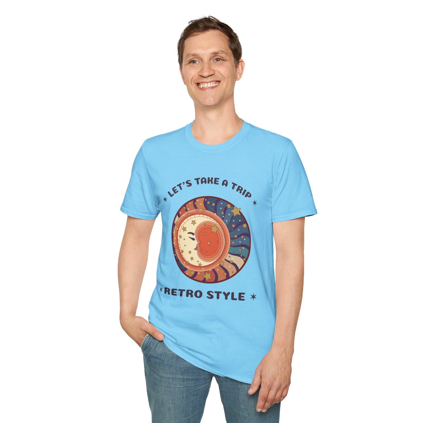 Retro T Shirt, Retro Design Shirt, Retro Art Tee Shirt, T-shirt with Retro Style