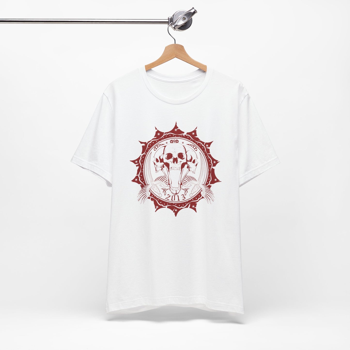 Skull Elephant Mandala Tee Boho Skull Graphic Shirt Art-51