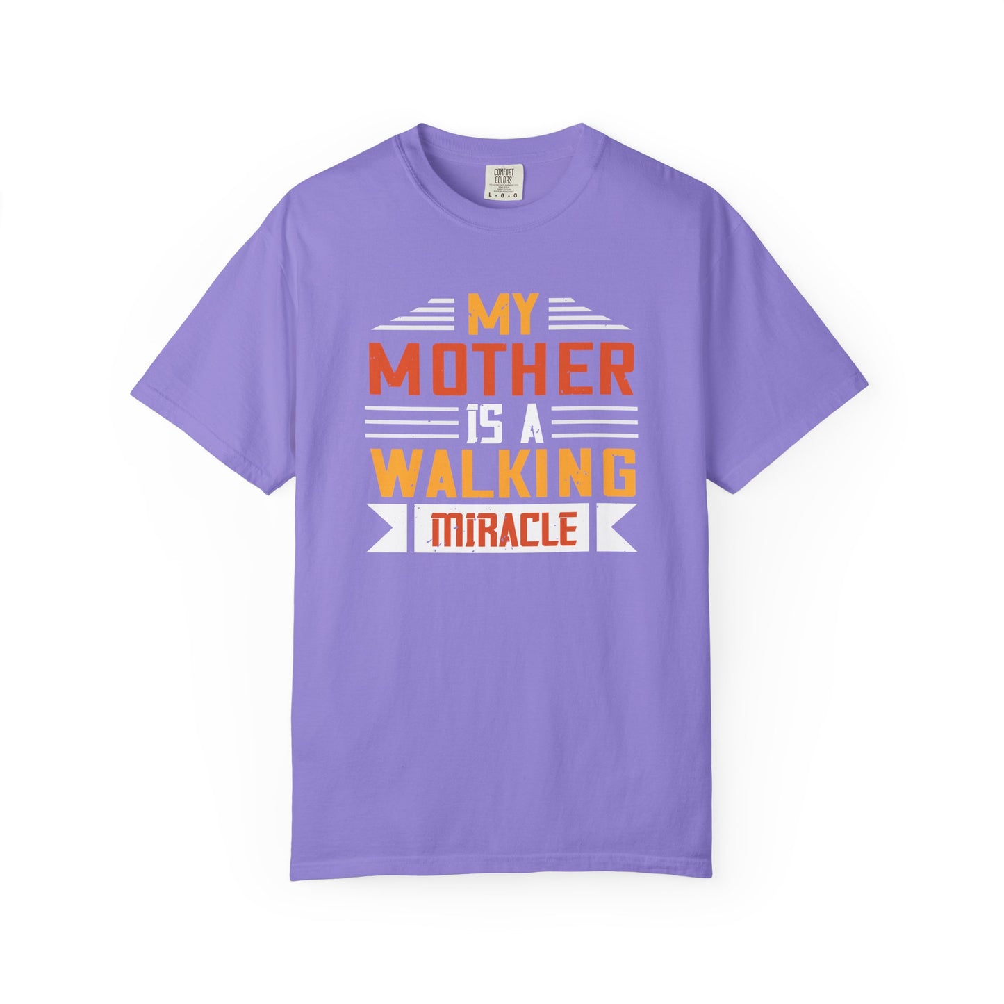 Mom T-shirt Mother Day Mama Tee Unisex Comfort Colors Garment-Dyed Cotton h87
