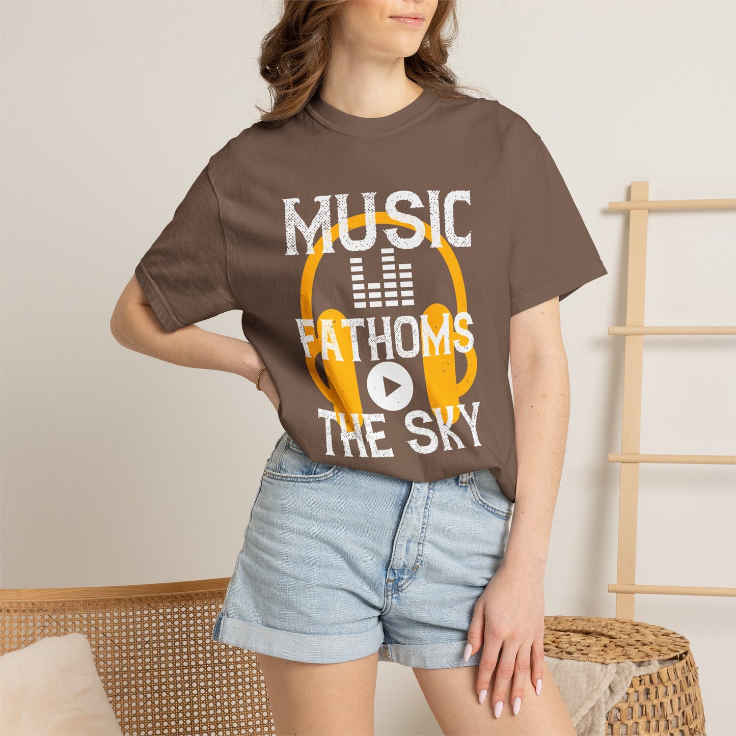Music Graphic Design Unisex Cotton T-shirt m24