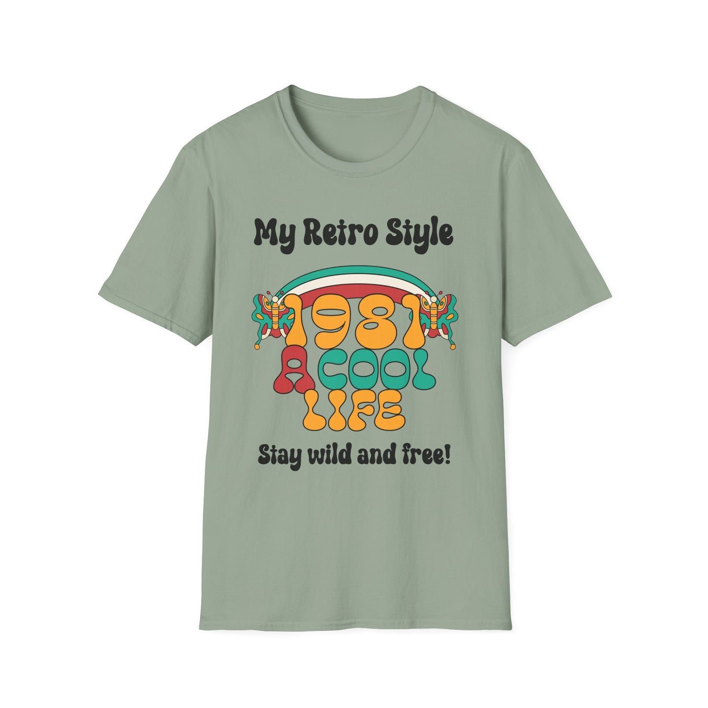 Retro T Shirt, Retro Design Shirt, Retro Art Tee Shirt, T-shirt with Retro Style
