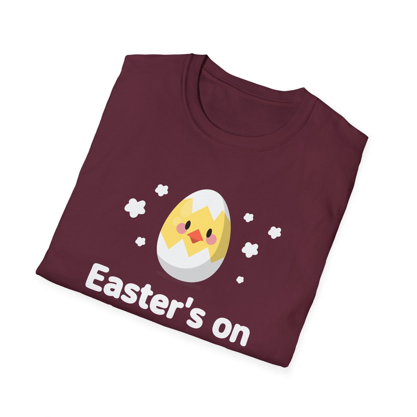 Easter Day T-Shirt, Tee Shirt with Easter Signature, T Shirt with Easter Prints, Tee Shirt with Easter Design - 1