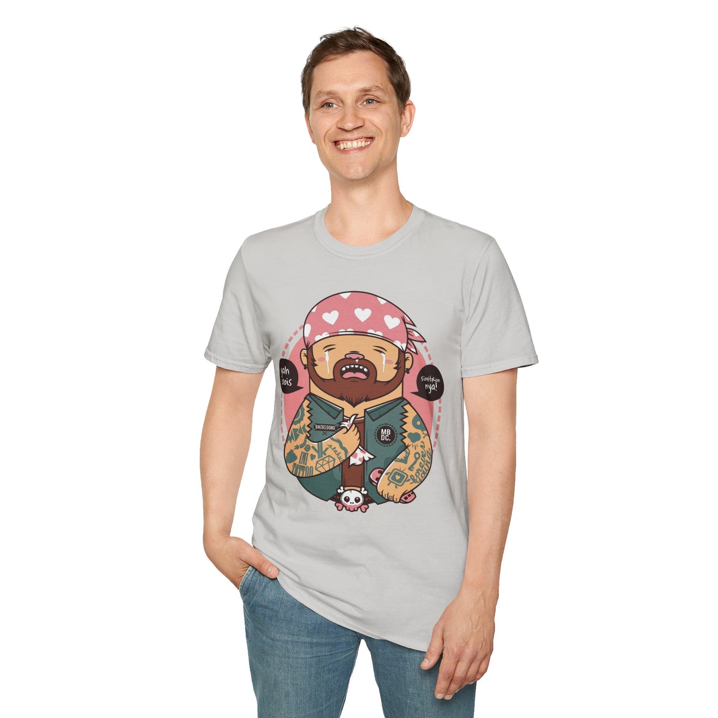 Cartoon Animation T Shirt Unisex Softstyle 100 Percent Ring Spun Cotton Comfort Tee