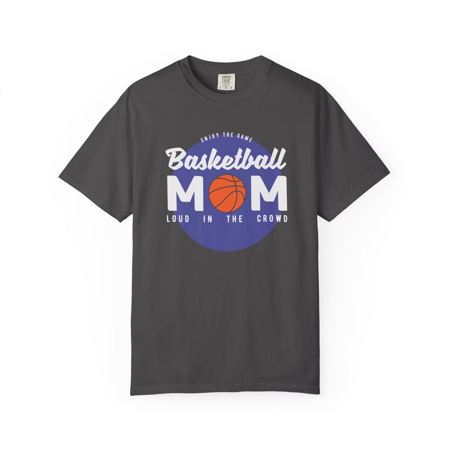Basketball Mom T-shirt Mother's Day Mama Tee Unisex Comfort Colors Garment-Dyed Cotton h31