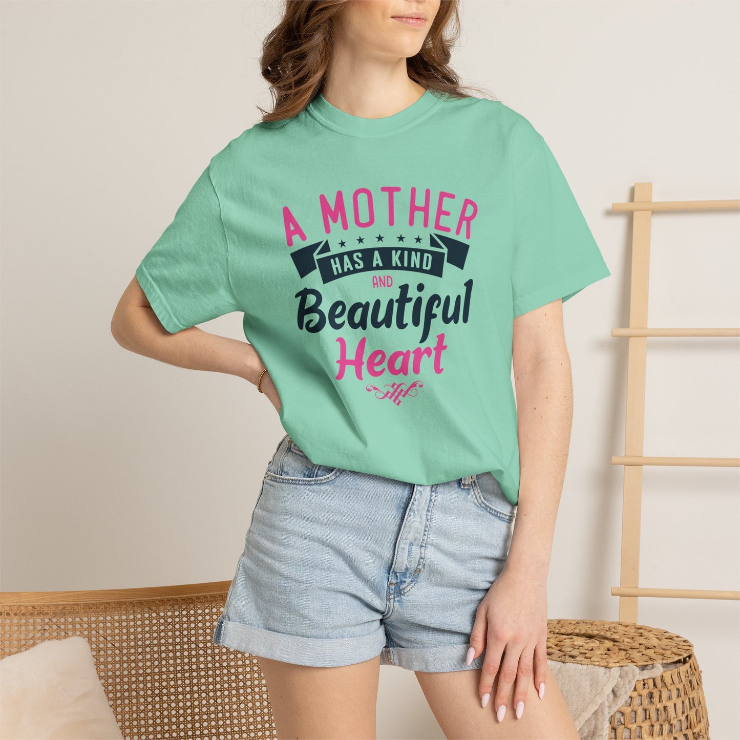 Mom T-shirt Mother Day Mama Tee Unisex Comfort Colors Garment-Dyed Cotton h49