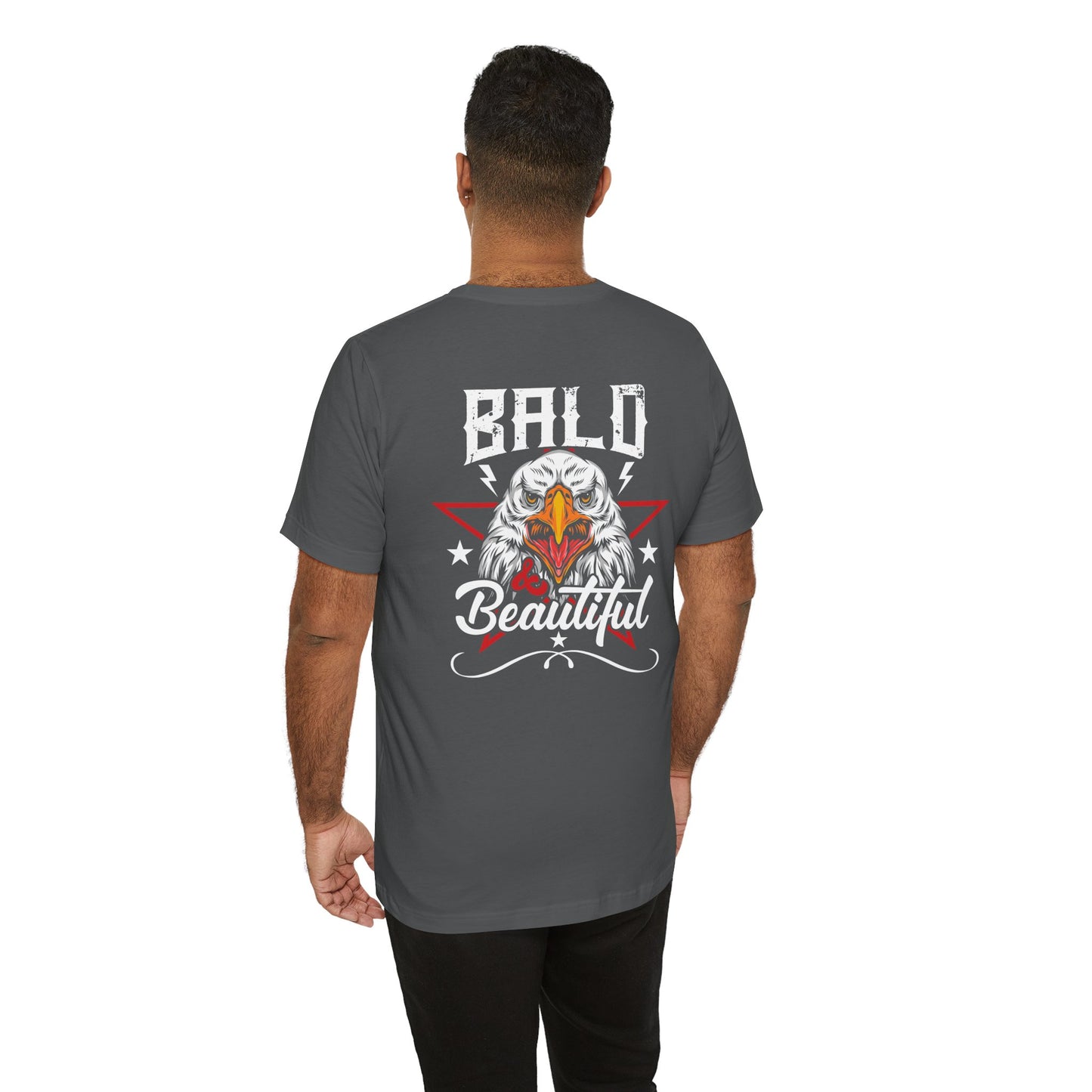 Bald Eagle Graphic Illustration Unisex Cotton Tee a3