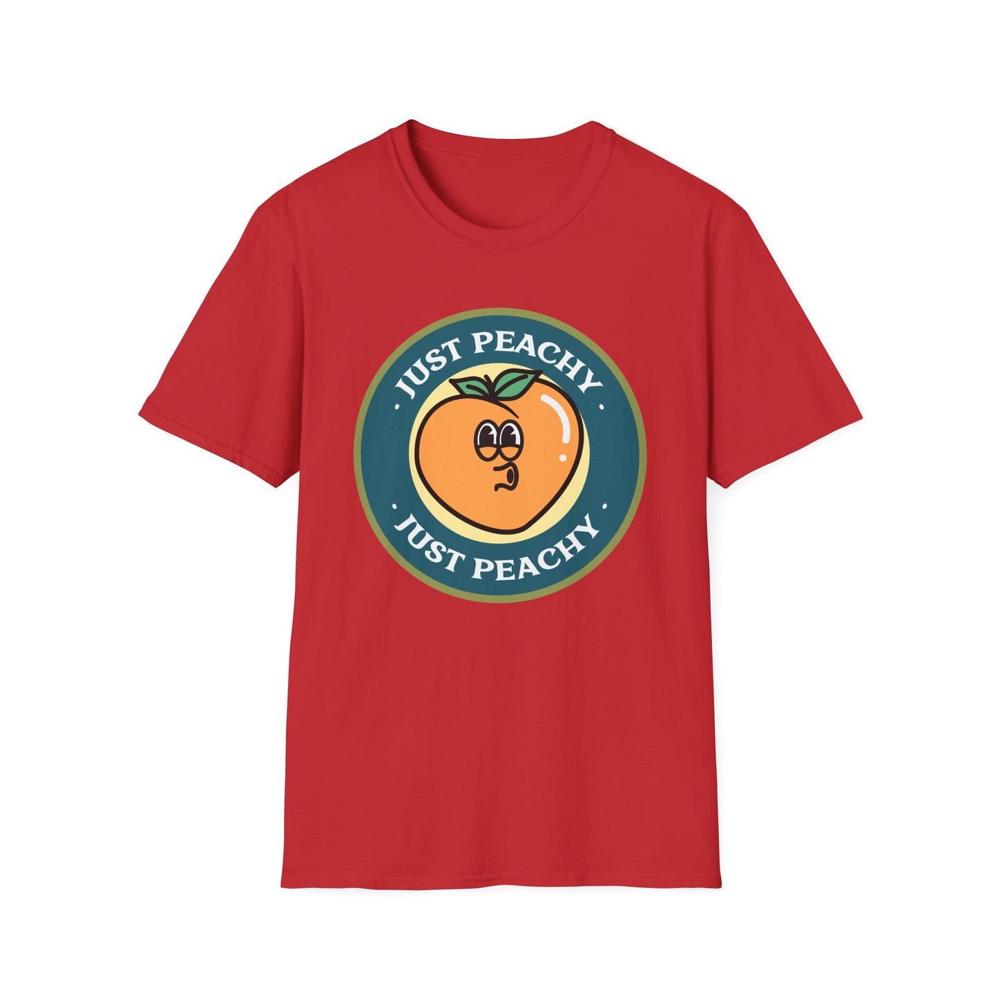 Food Tees, Funny Food T Shirts, Funny T Shirts, Shirt with Fruits, Shirt with Peach