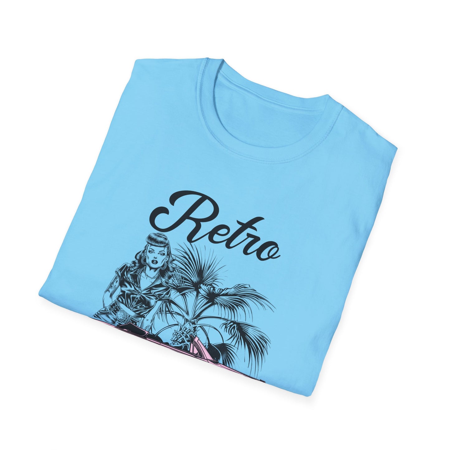 Retro T Shirt, Retro Design Shirt, Retro Art Tee Shirt, T-shirt with Retro Style