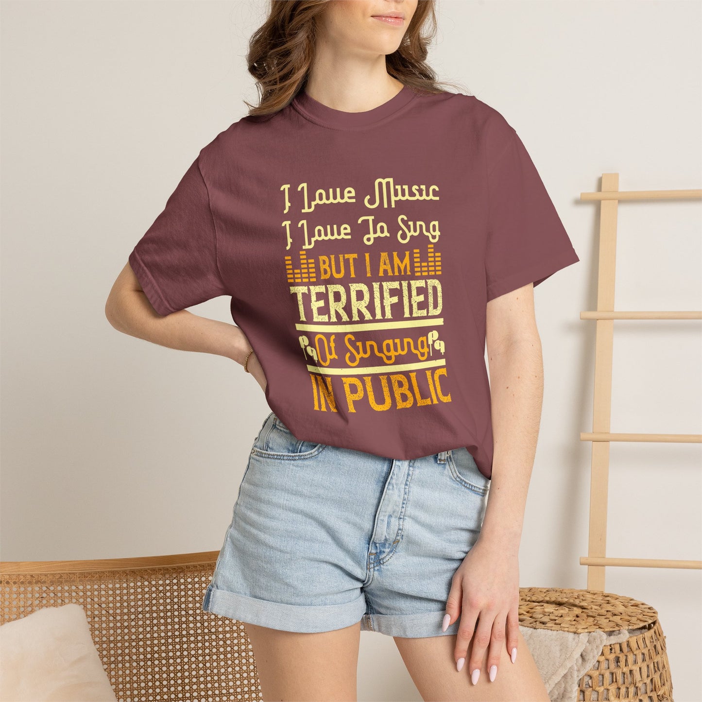 Music Graphic Design Unisex Cotton T-shirt m12
