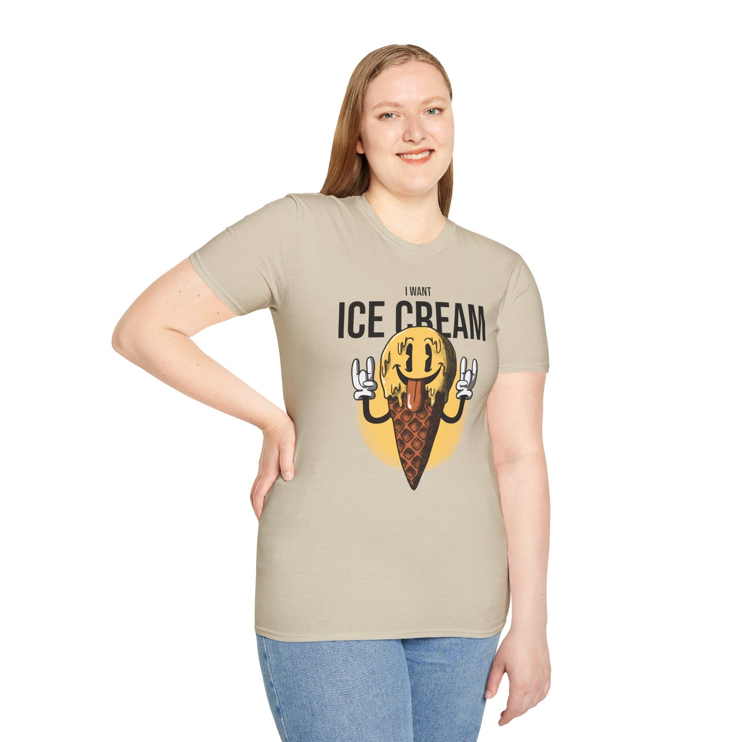 Food Tees, Funny Food T Shirts, Funny T Shirts, Shirt with Food, Junk Food Tees, Shirt with Ice Cream, Ice Cream T-Shirt