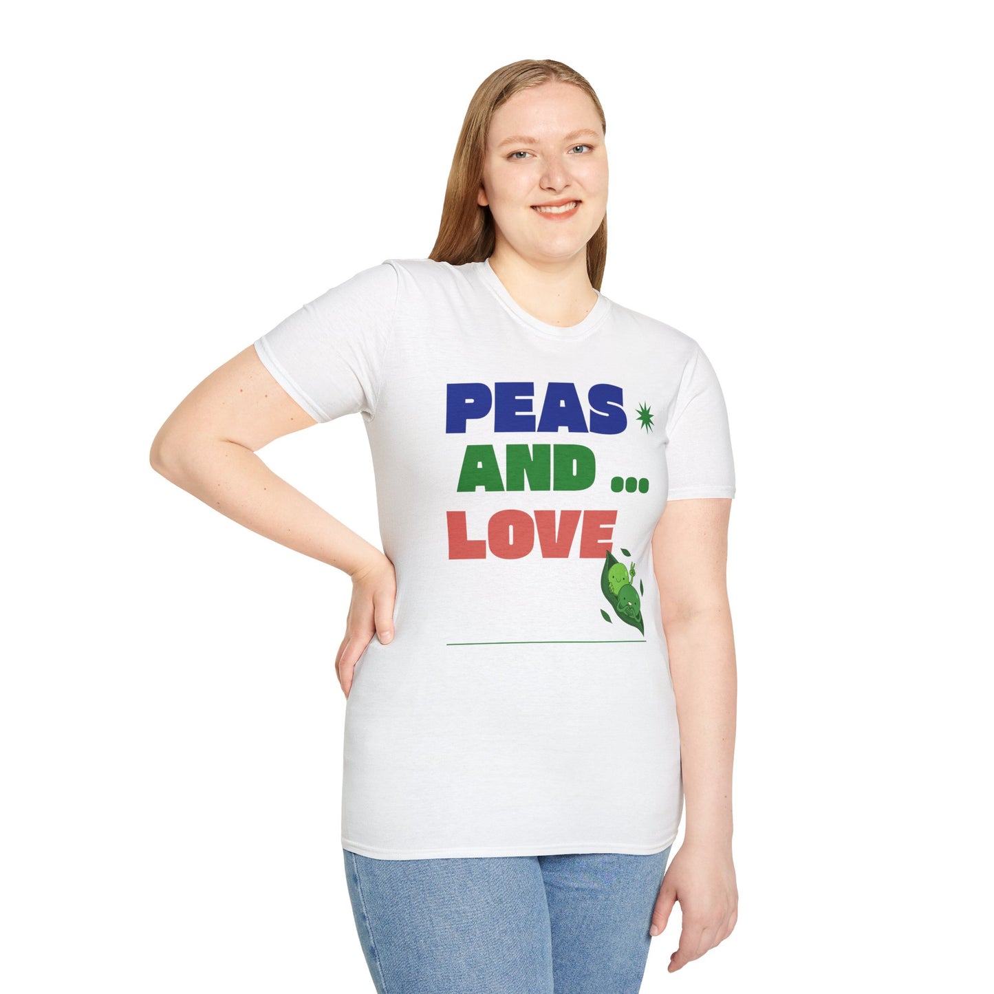 Food Tees, Funny Food T Shirts, Funny T Shirts, Shirt with Vegetables, Shirt with Peas
