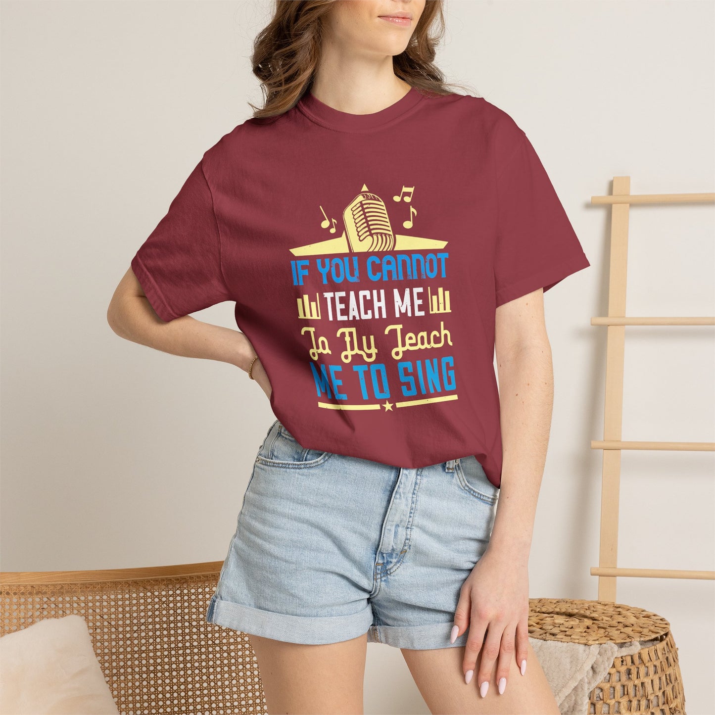 Music Graphic Design Unisex Cotton T-shirt m18