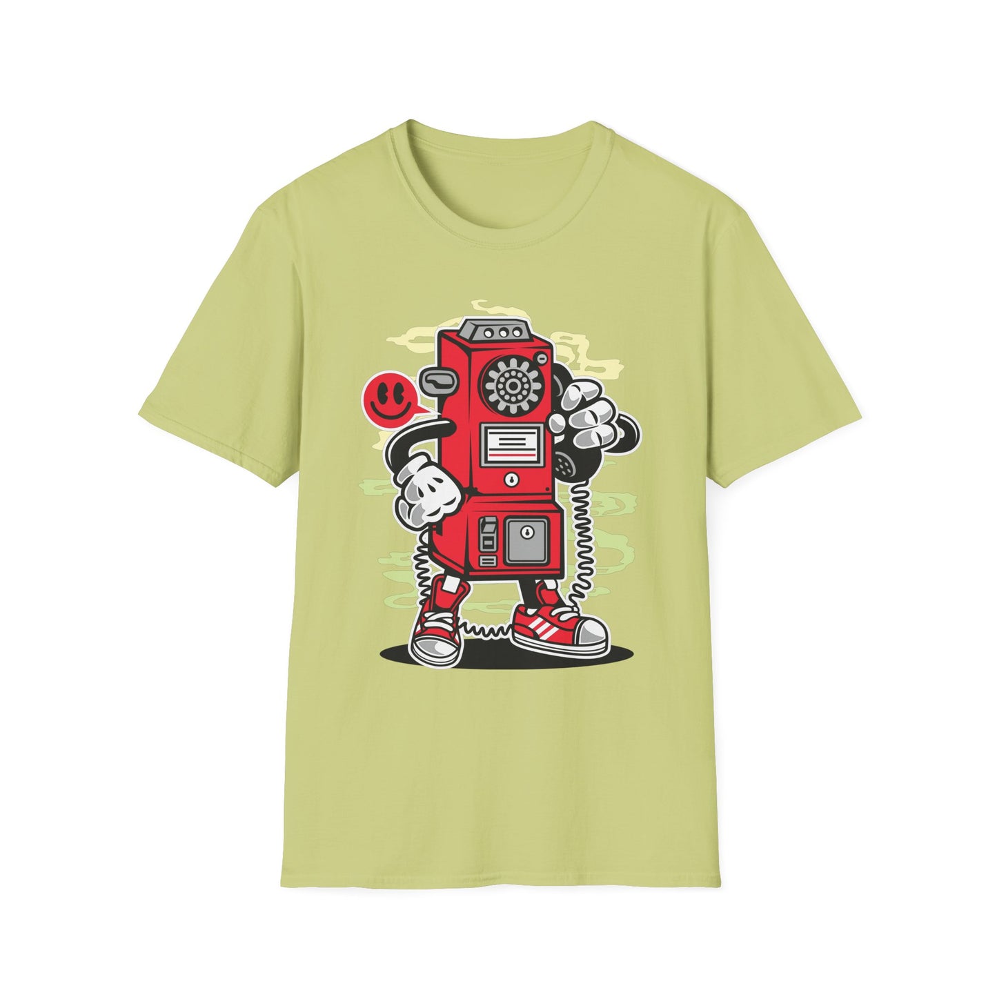 Cartoon T Shirt Animation T Shirt Funny Graphic Tee Softstyle 64000 Unisex Short Sleeve