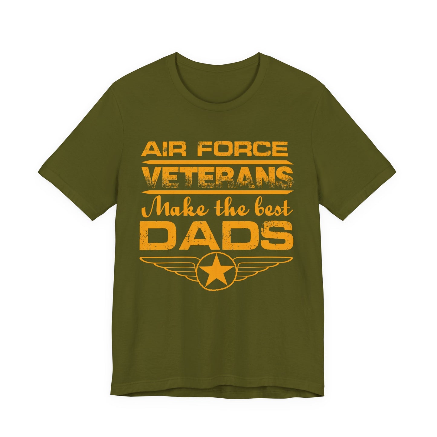 Air Force Veterans Make the Best Dads T-Shirt Military Dad Unisex Cotton Tee v48