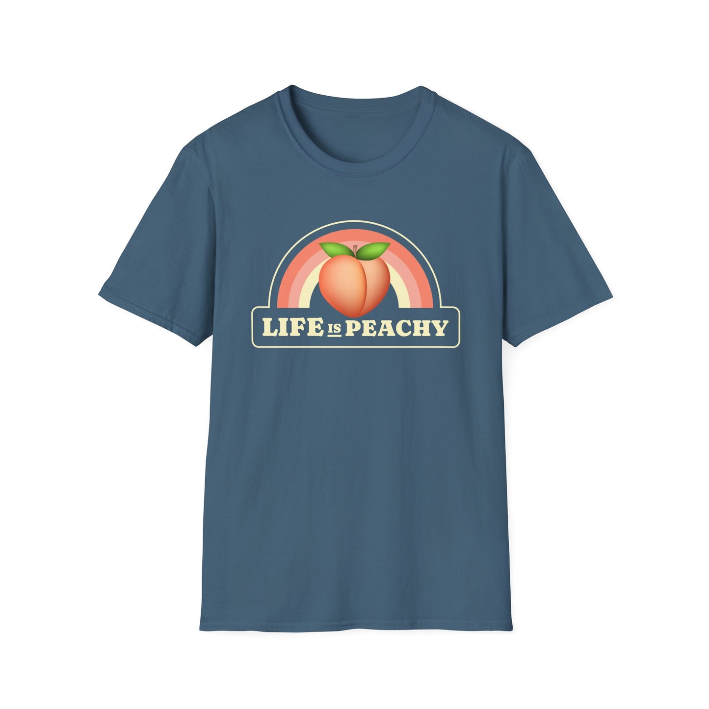 Food Tees, Funny Food T Shirts, Funny T Shirts, Shirt with Fruits, Shirt with Peach