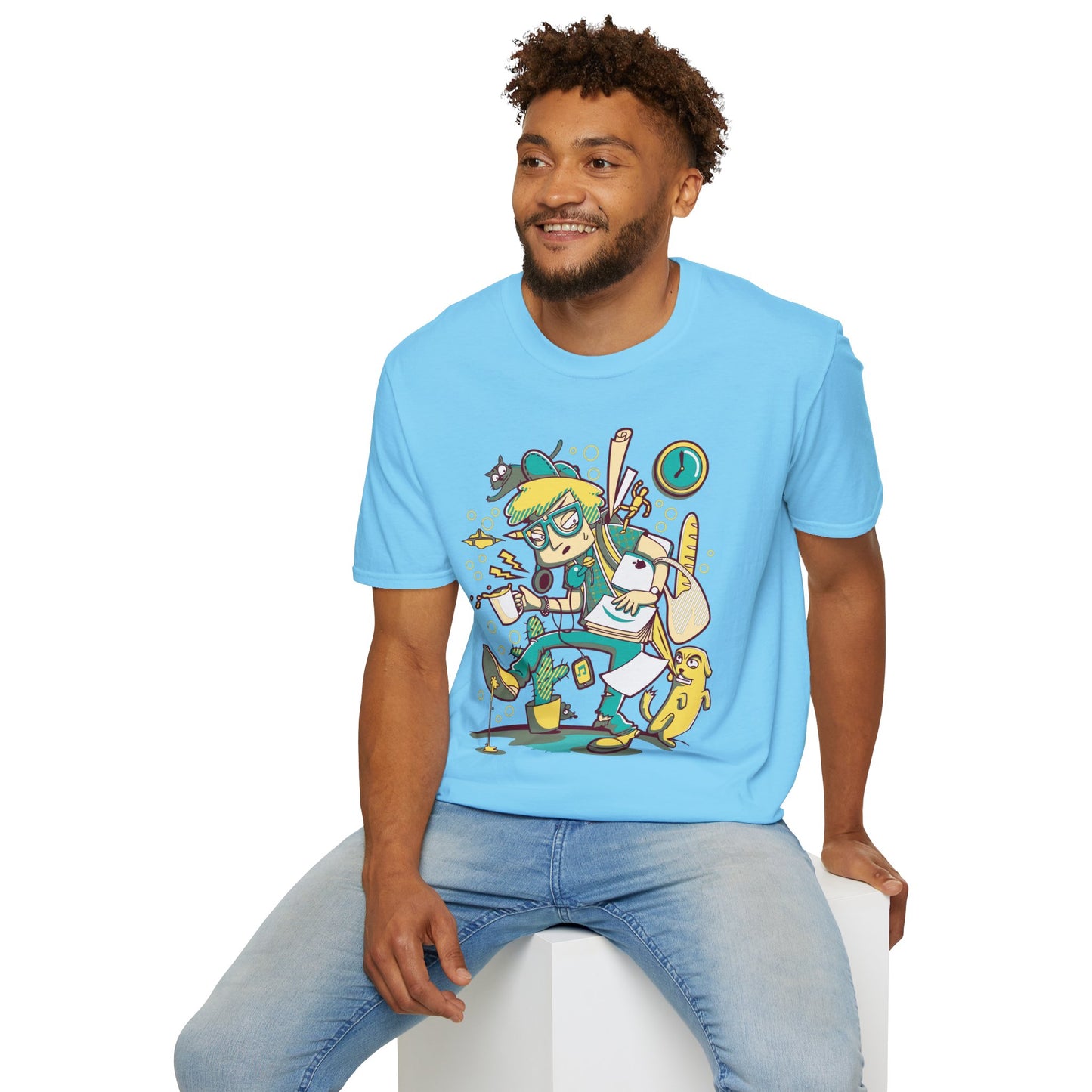 Cartoon T-Shirt, Animation T-Shirt, Funny Tee Shirt - 74