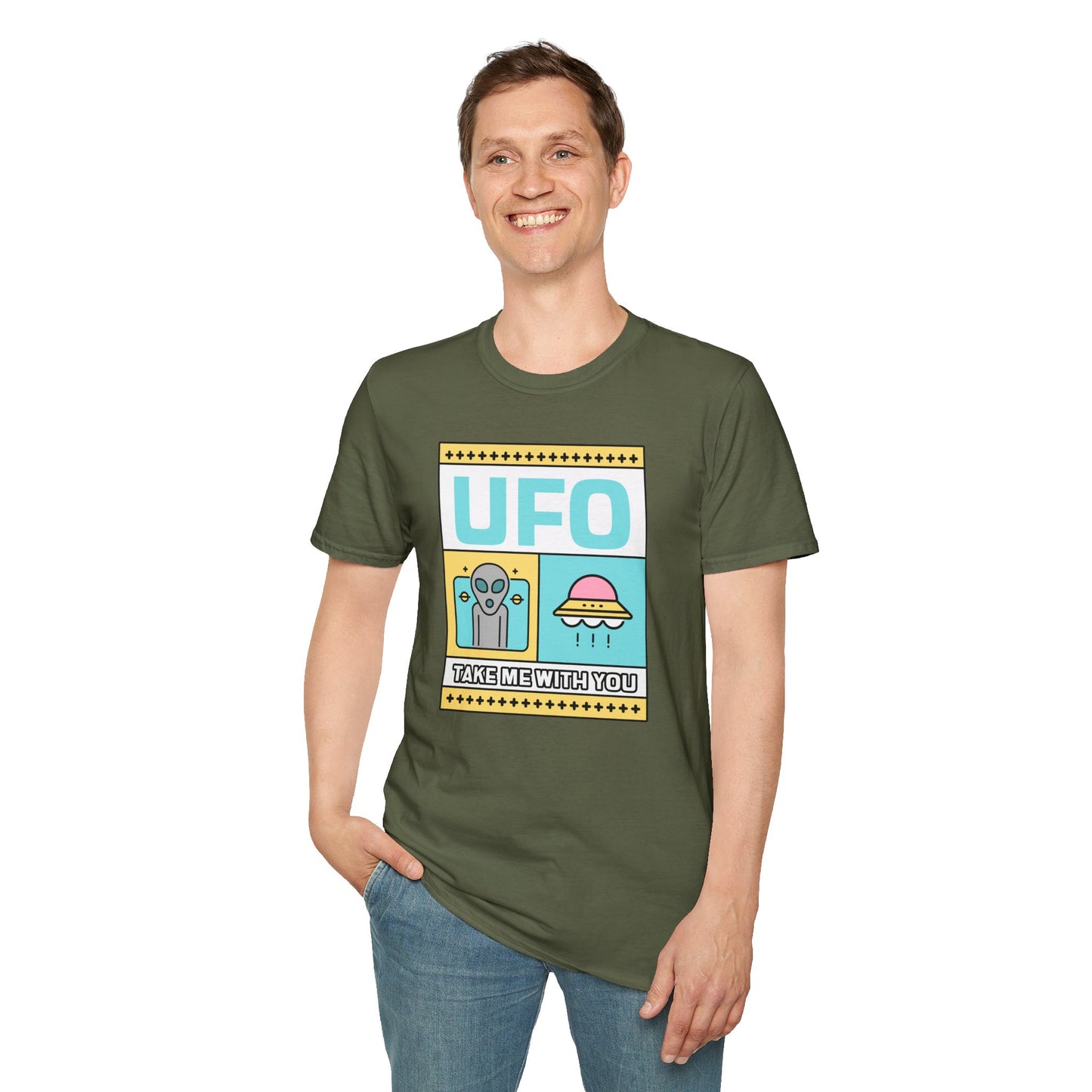 Funny T Shirts, UFO Tees, Funny Aliens Shirt - 27