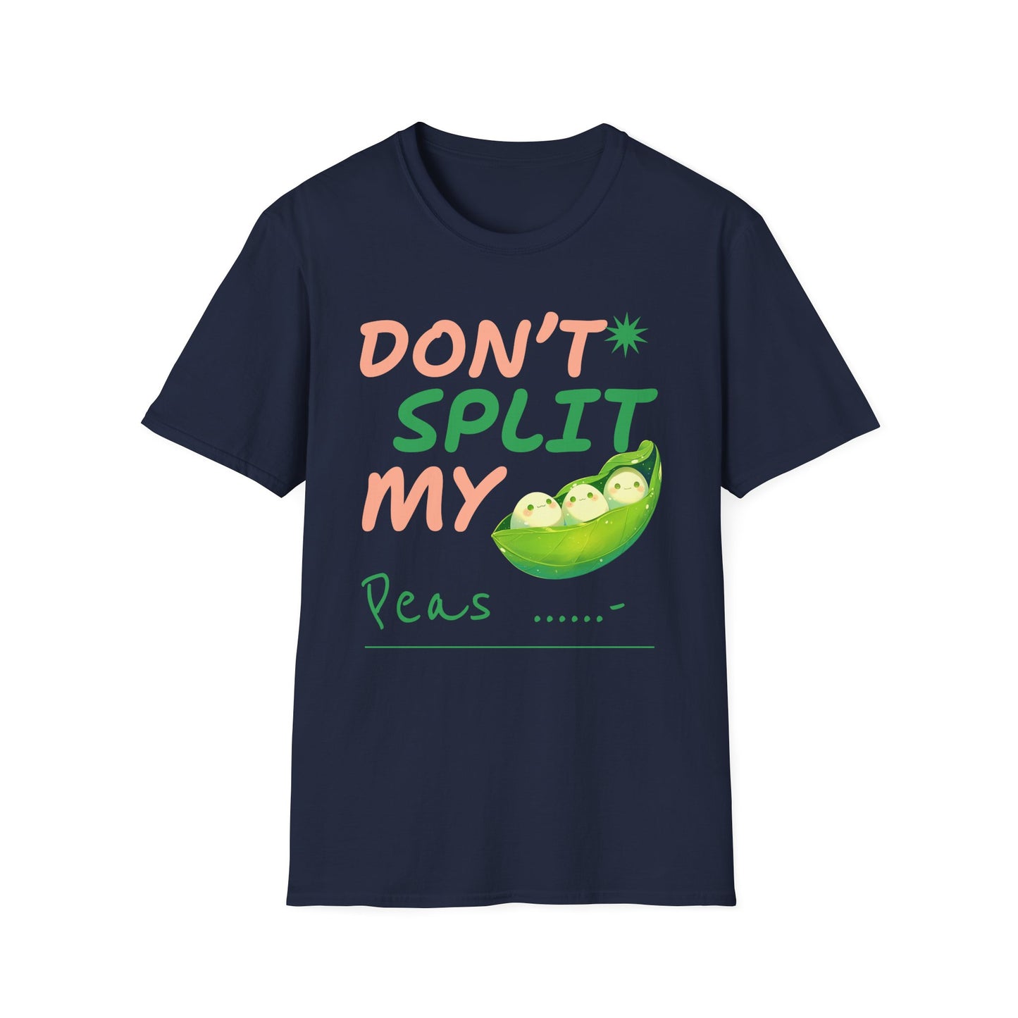 Food Tees, Funny Food T Shirts, Funny T Shirts, Shirt with Vegetables, Shirt with Peas