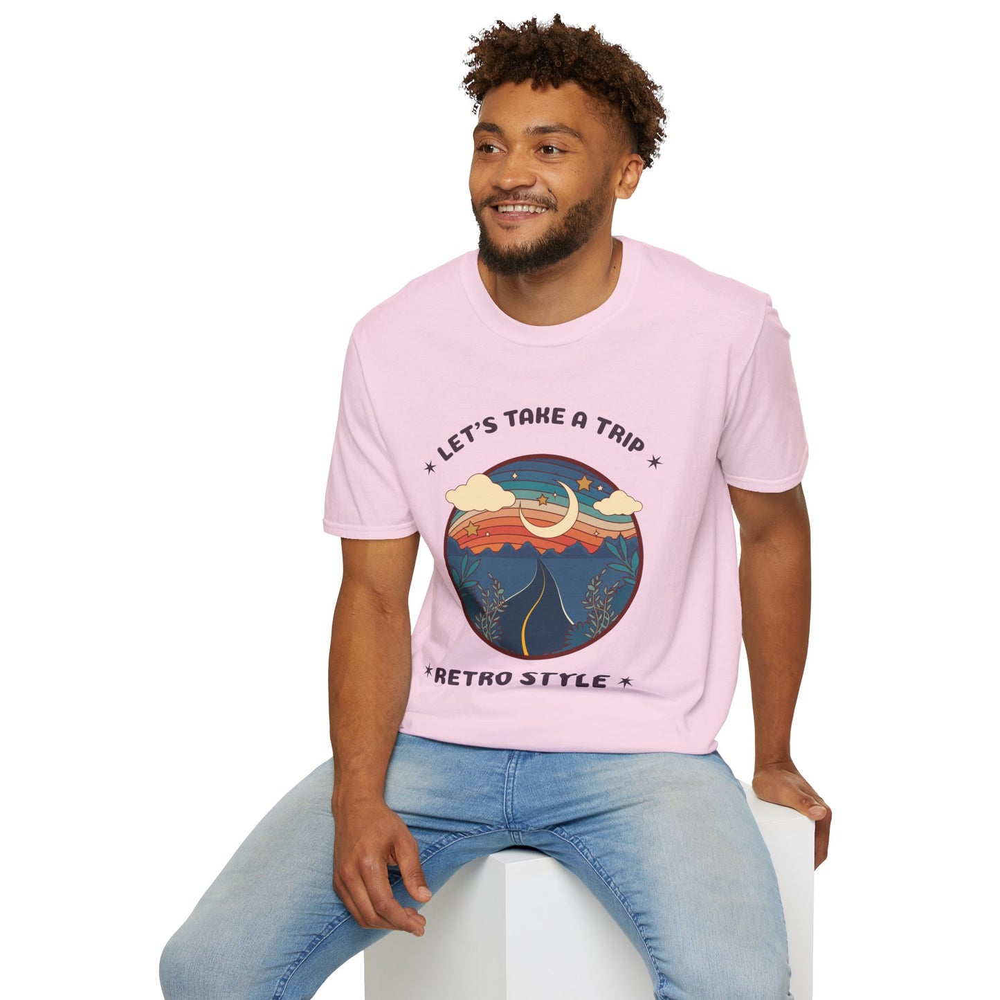 Retro T Shirt, Retro Design Shirt, Retro Art Tee Shirt, T-shirt with Retro Style