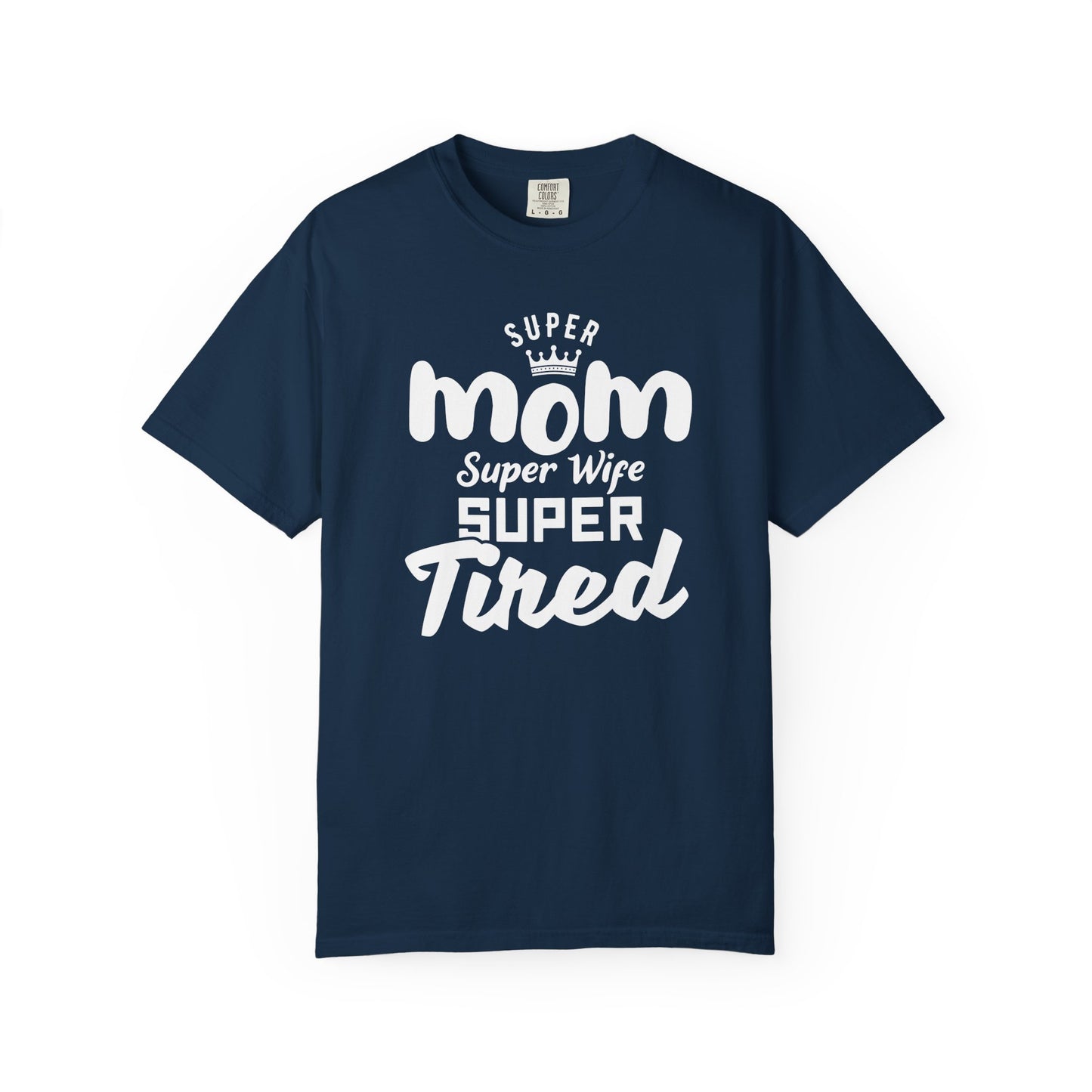 Mom T-shirt Mother's Day Mama Tee Unisex Comfort Colors Garment-Dyed Cotton h45