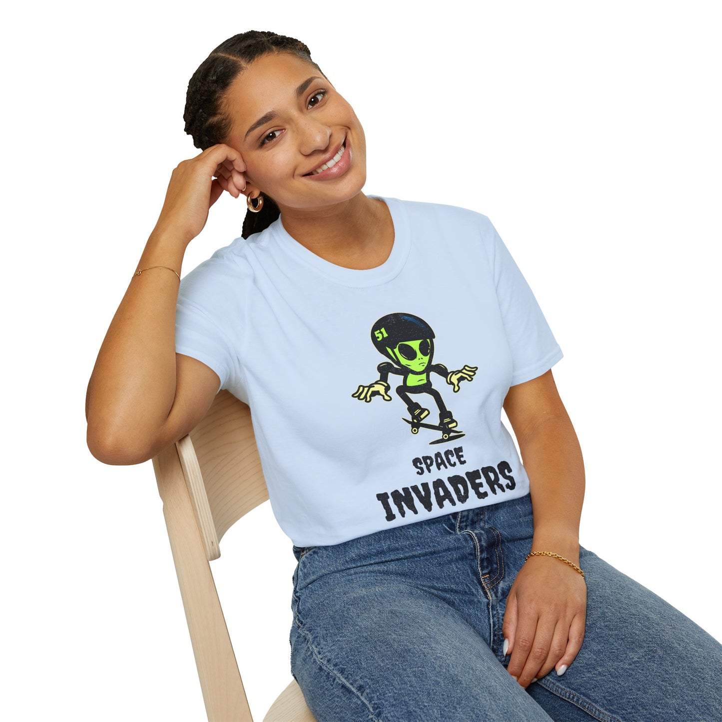 Funny T Shirts, UFO Tees, Funny Aliens Shirt - 4