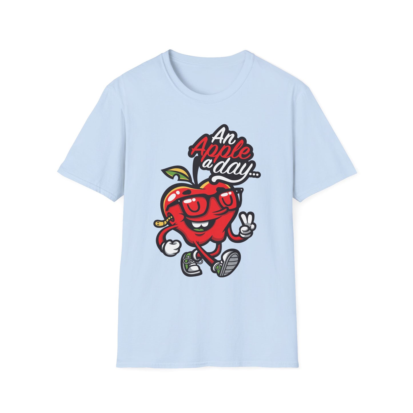Cartoon T Shirt Animation Tee Funny Tee Unisex Softstyle Cotton Shirt Gildan Softstyle 64000