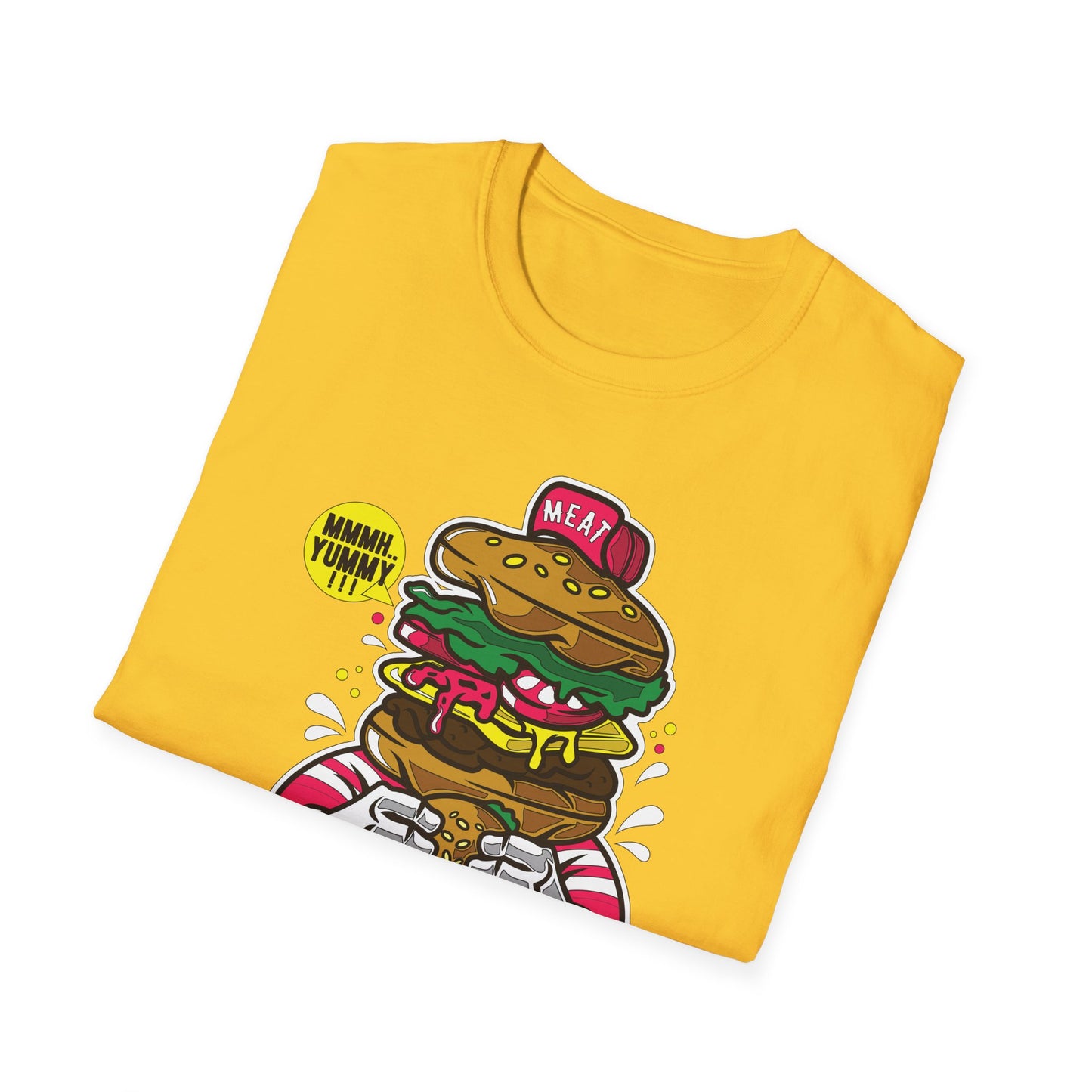 Cartoon T Shirt Animation T Shirt Funny Tee Unisex Gildan Softstyle 64000 Ring Spun Cotton