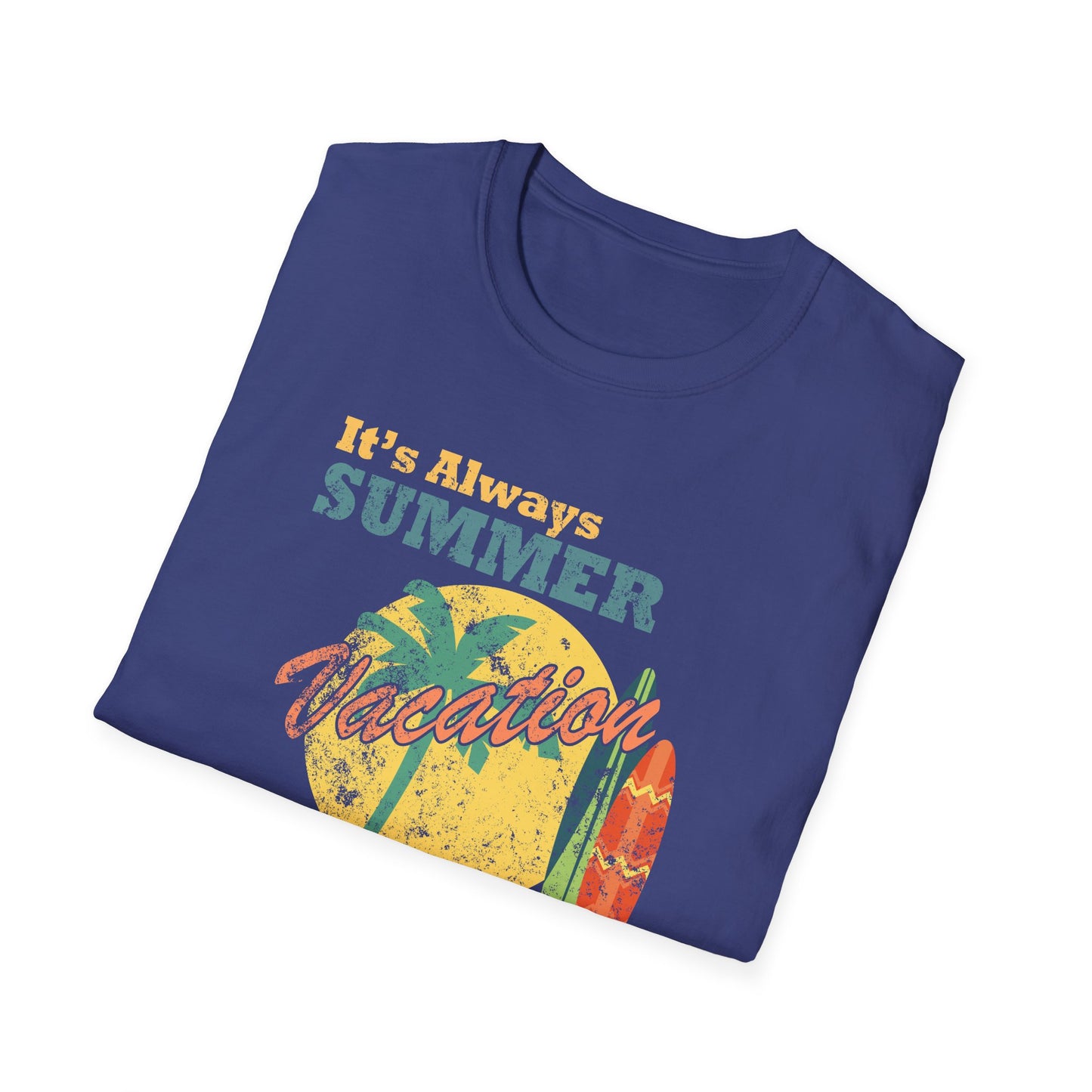Summer T-Shirt, Summer Design Shirts, Art Tee Shirt with Summer Design - 1