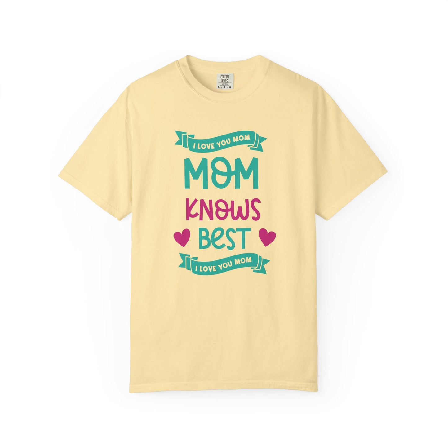 Mom T-shirt Mother's Day Mama Tee Unisex Comfort Colors Garment-Dyed Cotton h16